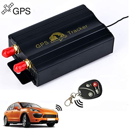 Rastreador GPS SMS TK103B con mando a distancia de control, software versión PC, aplicación de escáner de seguimiento en tiempo real con enlace a Google Maps