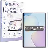 TELTREK Screen Protector for Huawei MatePad 11.5 2025 / Huawei MatePad 11.5 2025 Paper Matte Edition 11.5 Inch Tablet Flexible Fiber Screen Guard Not a Tempered Glass Screenguard