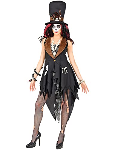 Costume prêtresse vaudou robe sorcière magicienne déguisement Halloween