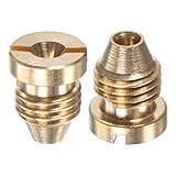 [Taille & Emballage] - La taille de la buse filetée est de 0.47 x 0.35 pouces/12 x 8.9mm (L x Dia). La taille de l'orifice est de 1.4 mm. L'emballage contient 1 pièce de buse d'orifice de pulvérisation de pot à mousse
