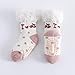 Weihnachtssocken Baby Flauschige Kuschelsocken Korallenvlies Dicke Warmer Bodensocken Schlafsocken Antirutsch Weihnachtenstrümpfe Winterschuhe Baby Kinder