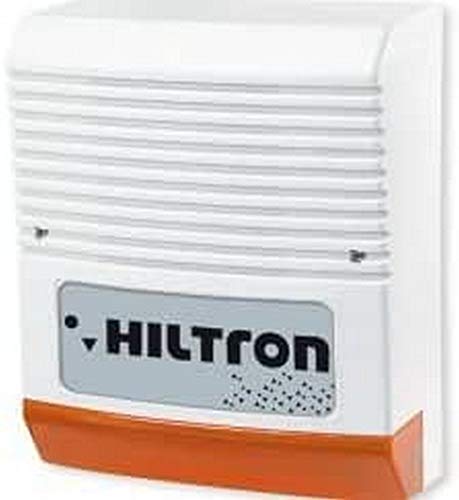 Hiltron SA310 Sirène électronique d'extérieur auto-alimentée avec clignotant