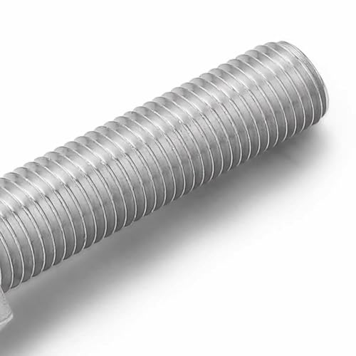 Image of Junter 10pcs M8-1.0 x 30mm Pitch Fine Thread Metric Hex Bolts 304 Stainless Steel Hexagon Fully Threaded Screws DIN933