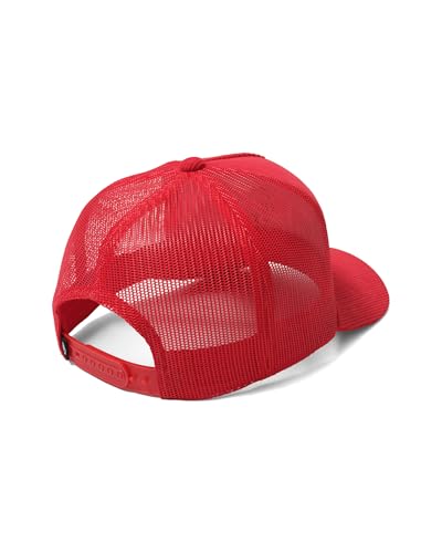 Image of Volcom Men's Snapback Hat - 6-Panel Twill Flat Brim Cap Adjustable Snap Closure