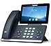 Yealink T58W PRO with Blue Tooth Handset 16 Lines. 7-Inch Color Touch Screen Display. Dual USB Ports, Dual-Port Gigabit Ethernet, PoE, Power Adapter Not Included (SIP-T58W PRO)