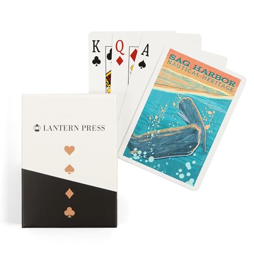 Lantern Press Naipes Vintage Sag Harbor 52 Cartas Poker
