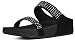 FitFlop Women's Novy Slide Sandal, Black, 8 M US