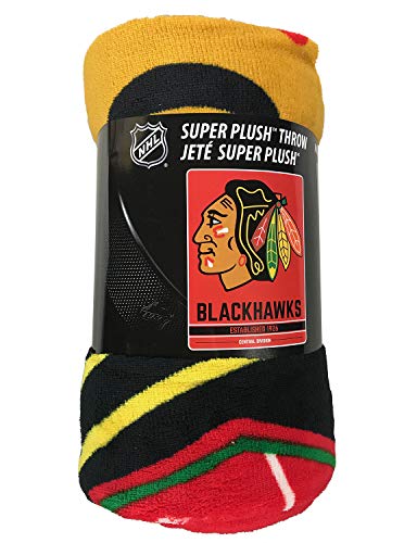 Couverture NHL Break Away Northwest en micro raschel multicolore
