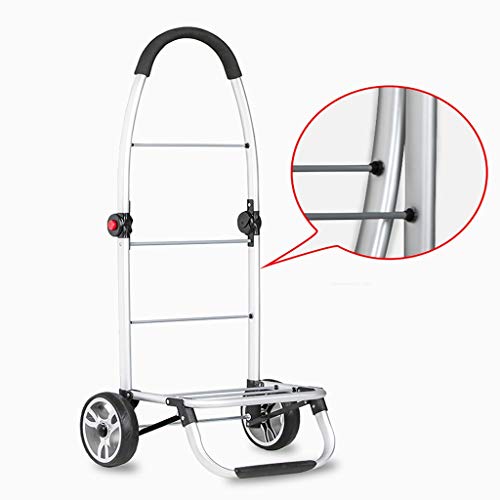 Carrito plegable de aluminio para compras portátil miniatura 5