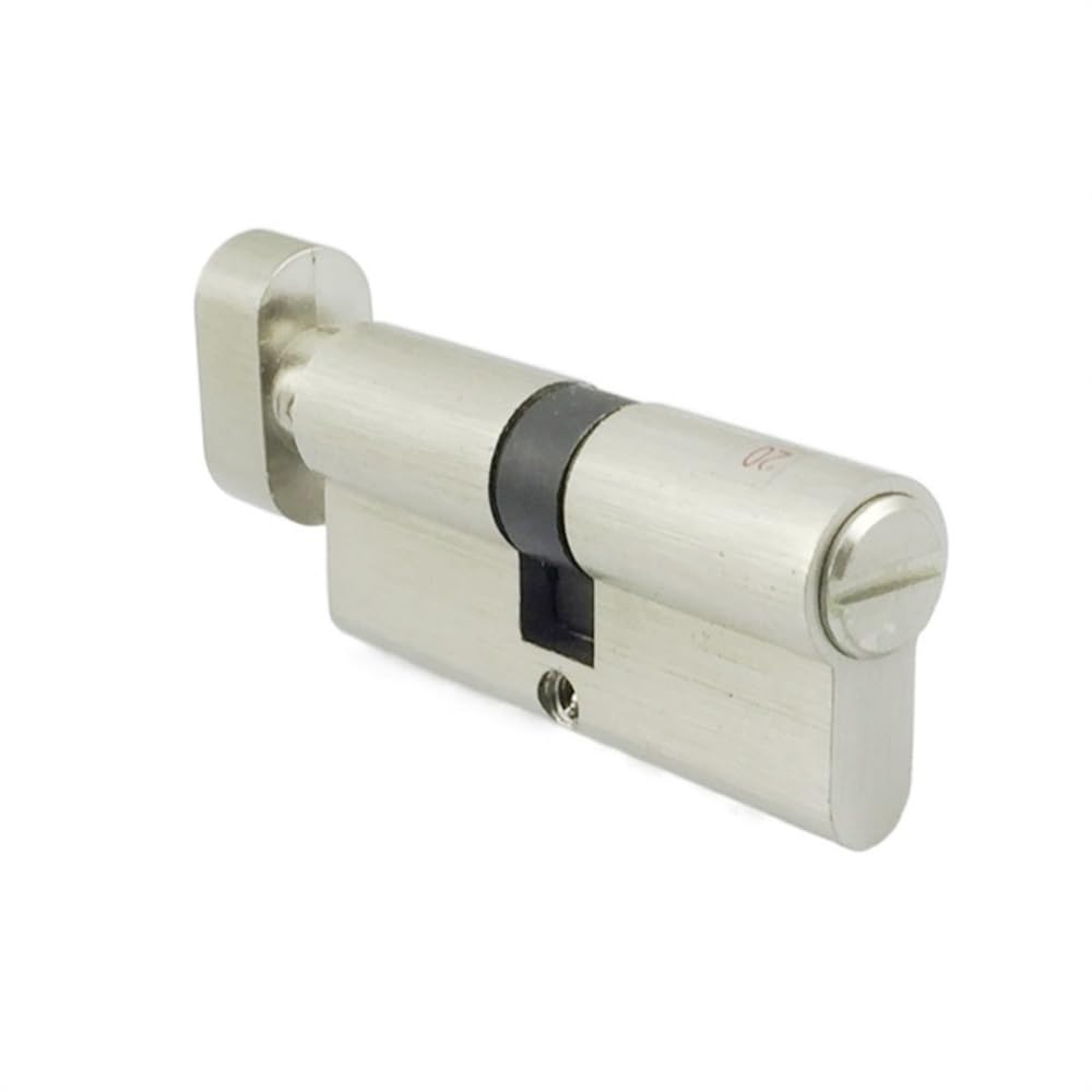 Tangsiyang Bk-70Mm Barrel Lock Brass Door Lock Room Toilet 70 80Mm Cylinder Hardware Bathroom No Key(Bk-70Mm)