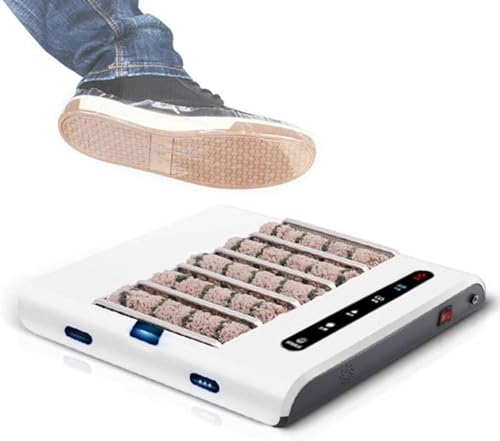 HSSMEUR Machine de Nettoyage de Semelles, cireuse de Chaussures à Induction Automatique, pour la Maison et l'hôtel