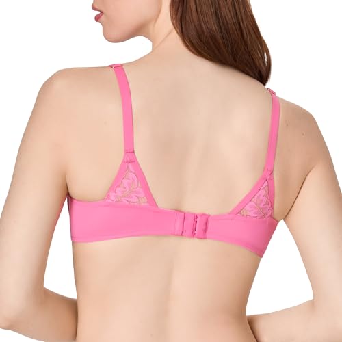 Image of Maidenform Women's Push-Up Bra, Love The Lift Lace Demi Push-Up Bras for Women, Smoothing, Underwire, Convertible Straps