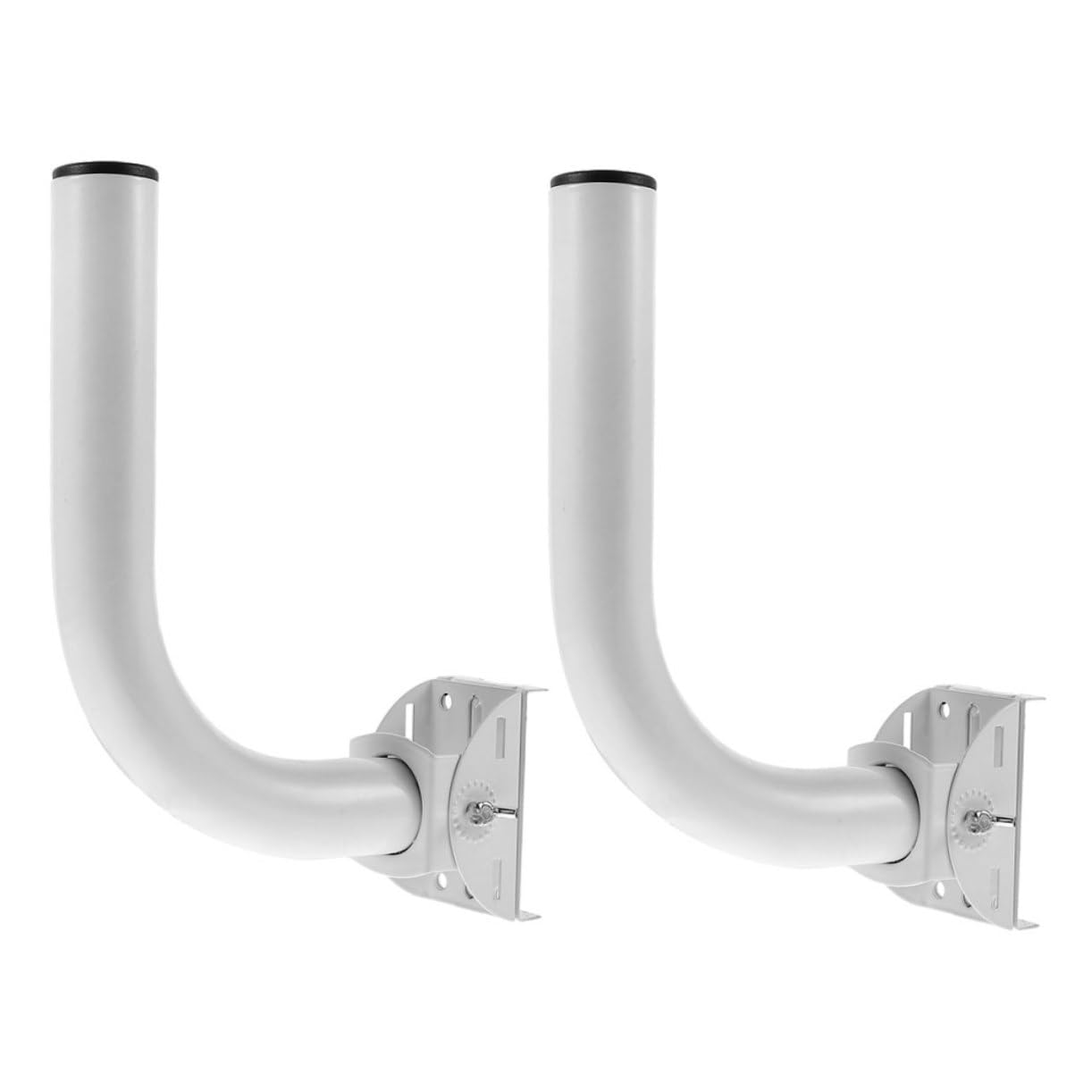 Antenne extérieure bien fixée sur le balcon avec le support mural blanc Mikinona