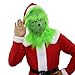 Grinch Disfraz Cosplay especial uniforme Outfit Hombre Mujer Ropa para adultos Navidad Navidad Navidad Halloween