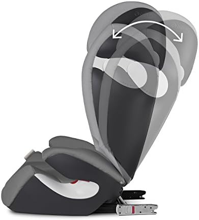Cybex Gold Solution M-fix, fotelik samochodowy grupa 2/3 (15-36 kg), z Isofix, kolekcja 2018, Manhattan Grey
