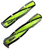 Shark Hard Floor Replacement Soft Brushroll with Gentle Touch for AH400 AH401 AH452 AH454, 2-Pack, Green