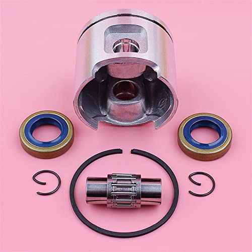 SEEDDFF 48 mm Kolbenringstift Sicherungsring-Kit passend for Husqvarna 61 Jonsered 630 Nadellager Öldichtung Benzin… – Bild 3