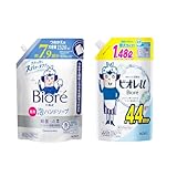 ビオレu 【セット】 泡ハンドソープ 詰め替え用 1520ml & ボディソープ 詰め替え用 1480ml 【Amazon.co.jp限定】