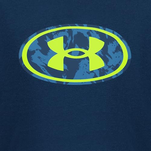 Image of Under Armour Boys' Fleece Pullover Hoodie Sweatshirt, Soft & Comfortable, Relaxed Fit