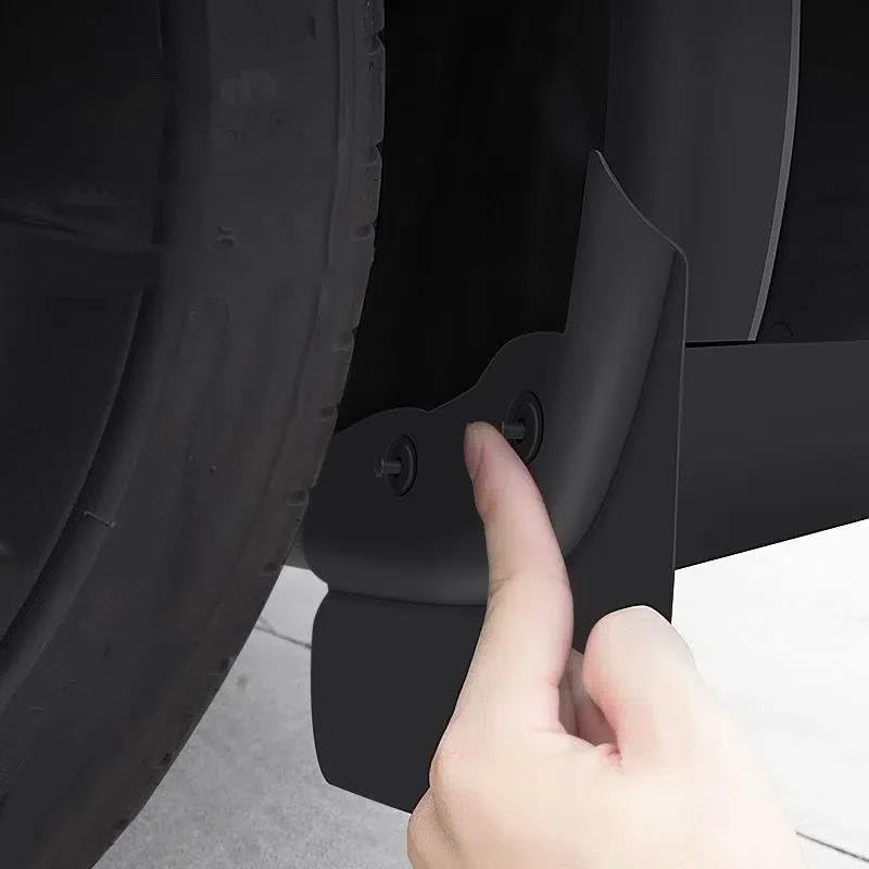 Bavettes pour Tesla Model Y 2025 Juniper : garde-boue sur mesure sans perçage - 5