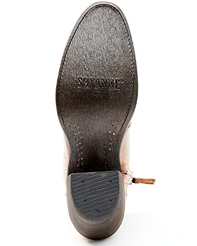 Shyanne Women's Bryony Fashion Booties Round Toe Honey #TOP6