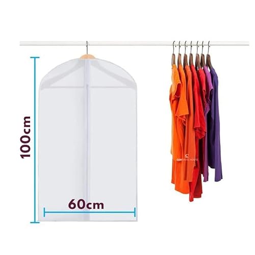 10 CAPAS PROTETORA PARA ROUPAS COM ZÍPER ANTI MOFO POEIRA