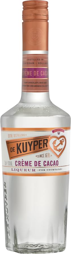 De Kuyper Creme de Cacao Liqueur White Liköre süss Niederlande inkl. FeinWert E-Book (1 x 0.7 l)