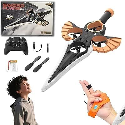 Image of TOYMELO Remote Control Flying Plane Toy with LED Lights, 360 Flip & Stunt Roll | RC Fighter Jet Airplane for Kids & Adults | Rechargeable Easy to Fly RC Aircrafts