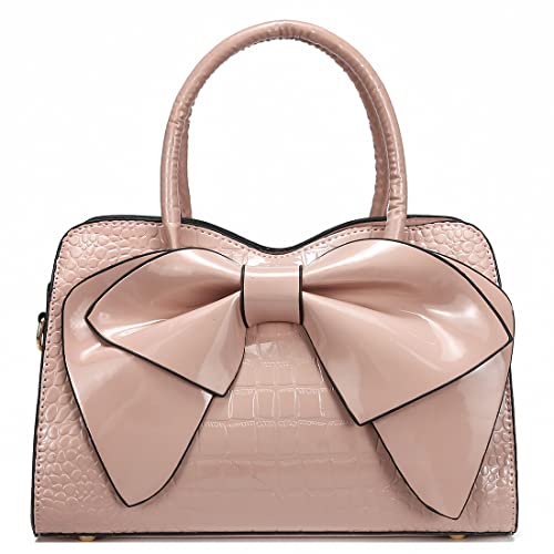 Image of JHVYF Women Tote bag Satchel Purses and Handbags for Women Shoulder Bags Bow Purse