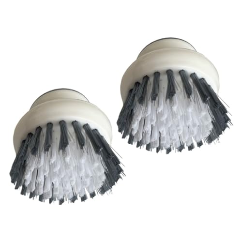 SOLUSTRE 2pcs Ergonomic Dish Scrubber Brush Material Cleaning Brush for Pans Pots Sinks and Kitchen Surfaces for Effortless Cleaning The Kitchen