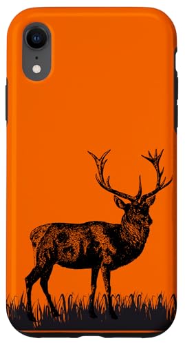 Deer Elk Hunting Hunter Hunt Season Tags Food Venison Carcasa para iPhone XR