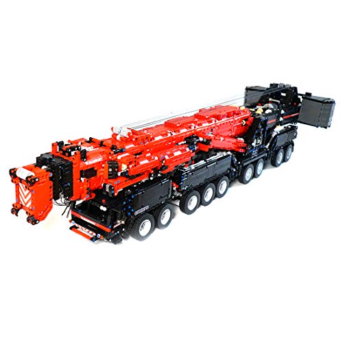 BBDI Technik Fernbedienung Kran Bausteine für LTM 11200, RC Kran LKW Modell Mobiler Schwerlastkran Klemmbausteine, Groß… – Bild 7