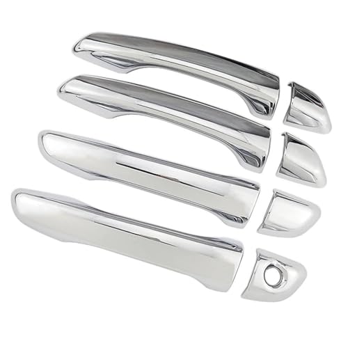 Cubierta de manija de puerta para Hyundai Elantra 2016-2020 embellecedor cromado exterior 1