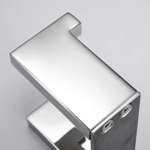 Melairy Ganci Portasciugamani Adesivo Acciaiosus