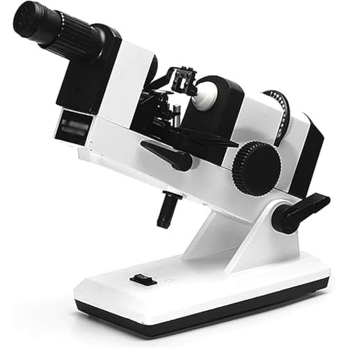 Lensmètre optique manuel portable à lecture externe pour verres de lunettes