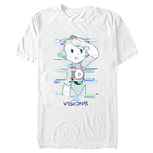 T-shirt Star Wars Saluer pour homme en coton noir coupe regular