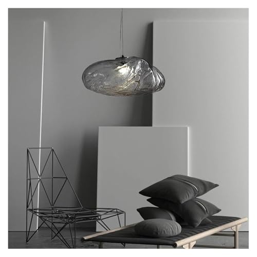 Lampes suspendues LED modernes en verre luminaire décoratif d'intérieur style nordique chambre