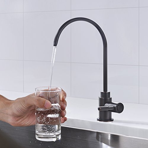 Fonveth Drinking Water Faucet, Oil Rubbed Bronze Single Handle Solid Brass Kitchen Bar Sink Drinking Water Faucet, Water Filtration Faucet #TOP1