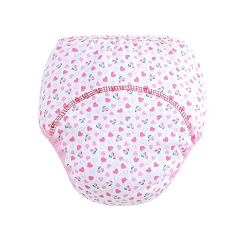 FedMois Culotte Apprentissage Propreté Garcon Fille Culotte d'apprentissage Enfant Lavable, Lot de 6, Fleurs, 3-4 Ans – vue 3