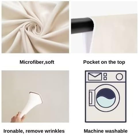 Miniatura 5 de Kate Telón de fondo de globos azules bohemios para decoración de fiesta de primer cumpleaños, telón de fondo para fotografía de baby shower, 7 x 5