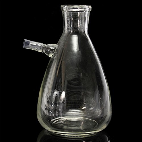 500Ml 24/29 Laboratoire Filtrant Verre Adaptateur De Tuyau De Bouteille De Fiole De 10Mm