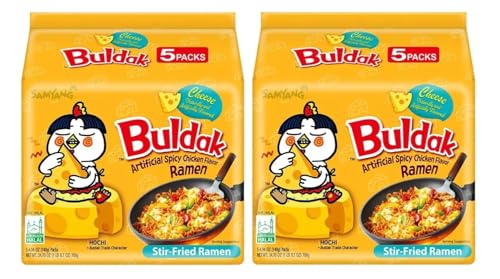 SAMYANG Hot Spicy Chicken Ramen Buldak Cheese 2 x 5 Stück