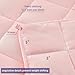 yescool Weighted Blanket for Adults (20 lbs, 60” x 80”, Pink) Cooling Heavy Blanket for Sleeping Perfect for 190-210 lbs, Queen Size Breathable Blanket with Premium Glass Bead, Machine Washable