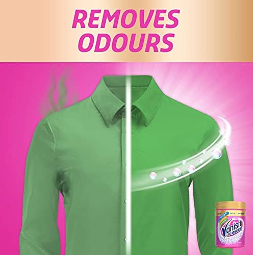 Vanish Fabric Stain Remover Gold Oxi Advance Powder 470g and Vanish Fabric Stain Remover Crystal White Whitener Gold Oxi Action Powder 470g