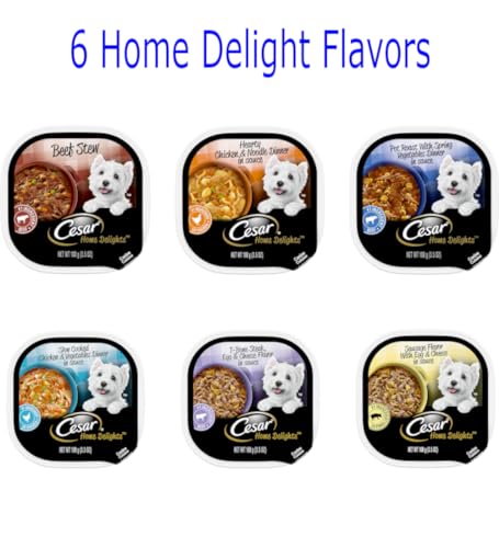 Cesar Comfortable Moist Canine Meals Bundle with 12 Flavors 35 Oz 1 Unit Every Taste Whole of 12 Items with Magnet and Roll of Poop Baggage Cucciolini Doodles Cesar comfortable moist canine meals bundle with 12 flavors 3 5 oz 1 unit every taste Whole of 12 items with magnet and roll of poop baggage cucciolini doodles