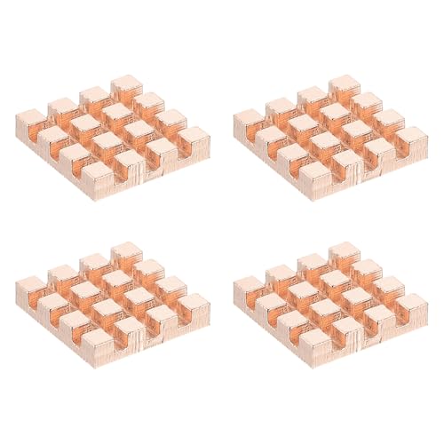 Dissipateur thermique en cuivre 15x15x3mm PATIKIL pour CPU et FET
