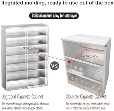 Store Display Rack Wall Mounted Storage Rack Supermarket Convenience Store Automatic Cigarette Rack Space Saving Assembled Display Cabinet,Cigarette Display Rack Shelf for Stores, Wall Mount image 5