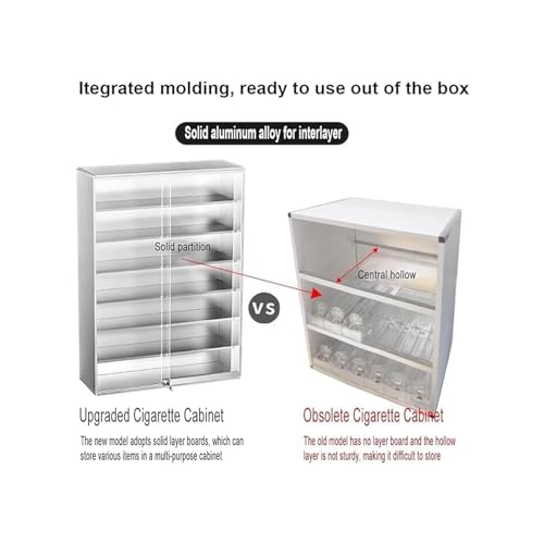 Présentoir à cigarettes sécurisé à clé pour optimiser la vente au détail - 4
