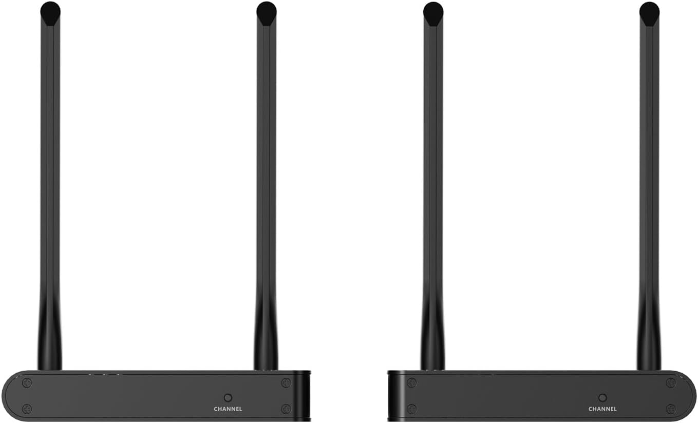 BZBGEAR 4K 60Hz UHD HDMI 2.0 Wireless Receiver/Trasmitter Extender Kit up to 164ft BG-AIR4KAST