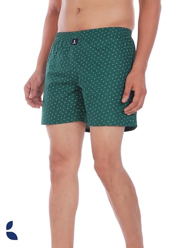 Image of Cotton Boxer Shorts for Men, Breathable, Comfortable & Lightweight (Pack of 2)